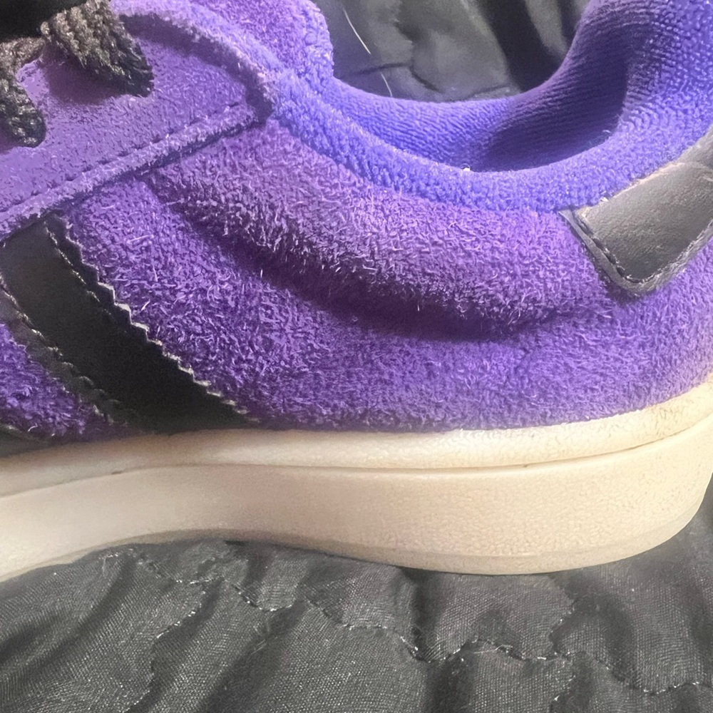 Adidas CAMPUS OOS SHOES Purple Suede Sneakers - Picture 7 of 16